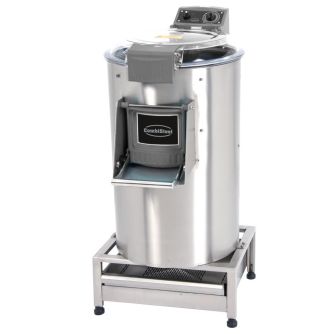 Aardappelschrapmachine met filter 25kg 230v