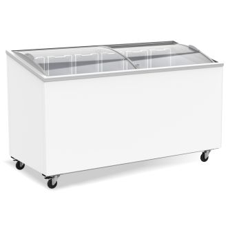 Vrieskist glasdeksel 461 l