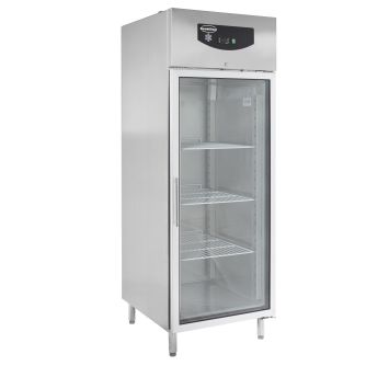 Combisteel koelkast rvs 1 glasdeur 597 liter