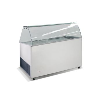 Schepijsvitrine tenerife 10x5 ltr