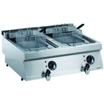 Pro 700 elektrische friteuse 2 x 12 liter