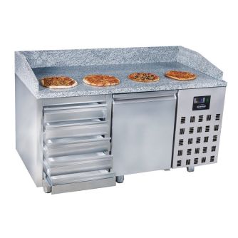 Pizzawerkbank 1 deur 5 laden