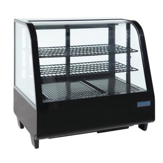 Polar c-serie koelvitrine 100l zwart