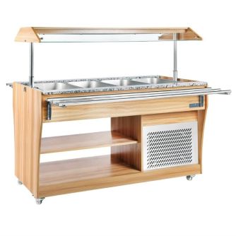 Polar g-serie gekoeld buffetmeubel