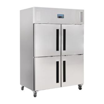 Polar g-serie gastro 2-deurs koeling met gedeelde deuren 1200l