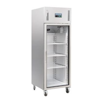 Polar g-serie gastro 1-deurs koeling met glazen deur 600l