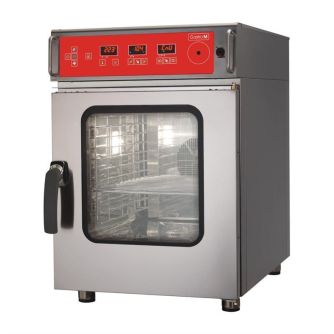 Gastro m combi-stoomoven 6xgn1/1 met reinigingssysteem