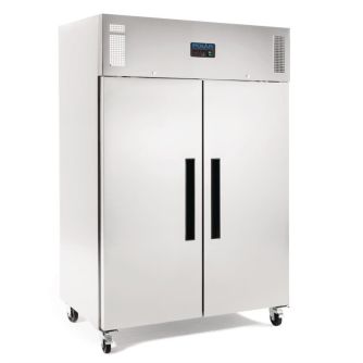 Polar g-serie 2-deurs vriezer rvs 1200l