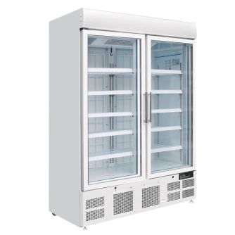 Polar g-serie display vriezer met lichtkoof 920l