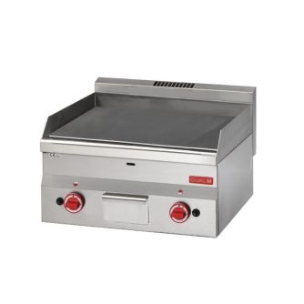 Gastro m 600 gas bakplaat 60/60 ftg gladde plaat