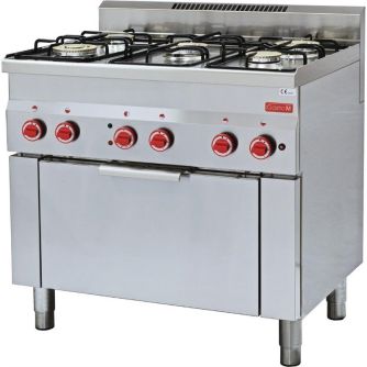 Gastro m 600 gasfornuis 60/90 cfge