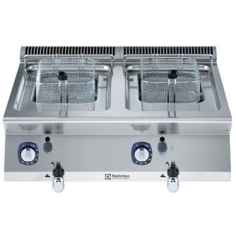 Electrolux elektrische friteuse 2 x 7 liter