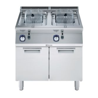 Electrolux staande gas friteuse 2 x 7 liter