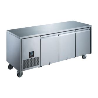 Polar u-serie driedeurs koelwerkbank 420l